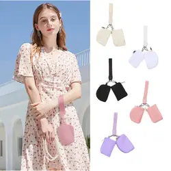 Wristlet Mini Zip Around Wristlet Keychain Lulu Wallet Double Wristlet Keychain Wristlet Portable Wallet Coin Purse Coin Pockect