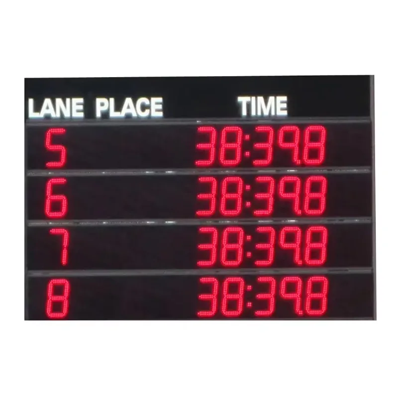 RS485 RS232 port remote control sports game scoreboard production management data electronic display board