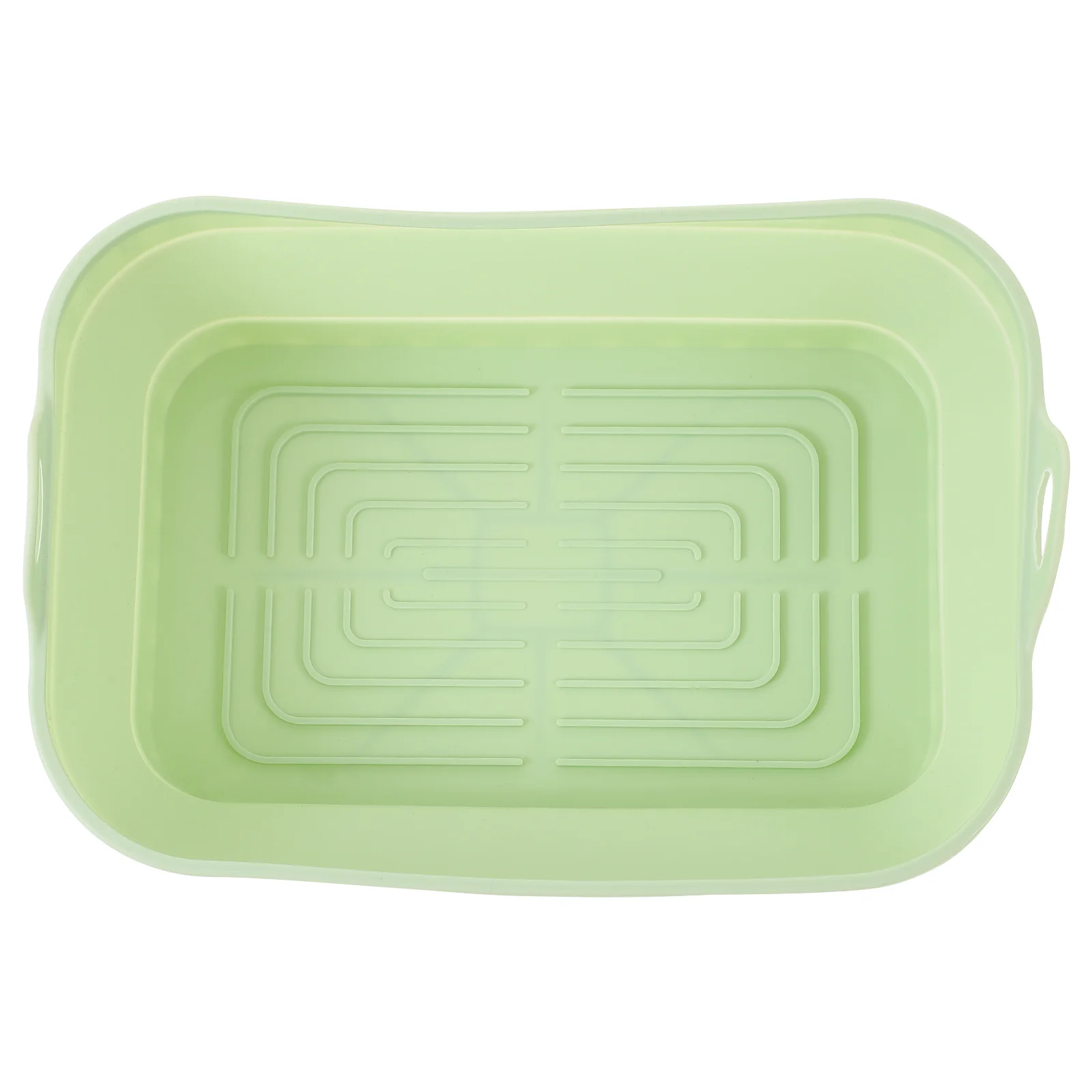 

Silicone Air Fryer Liner Reusable Non-Stick Rectangular Baking Mat for Air Fryer Accessories Baking and Frying