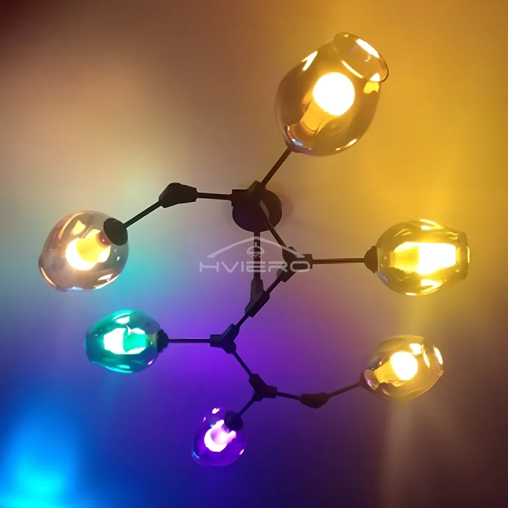 24 مفتاح التحكم عن بعد مصباح ذكي 16 ألوان RGB لمبة مصباح لتهيئة الجو LED متعدد الألوان لمبة E27 220 فولت الإضاءة المنزلية عكس الضوء
