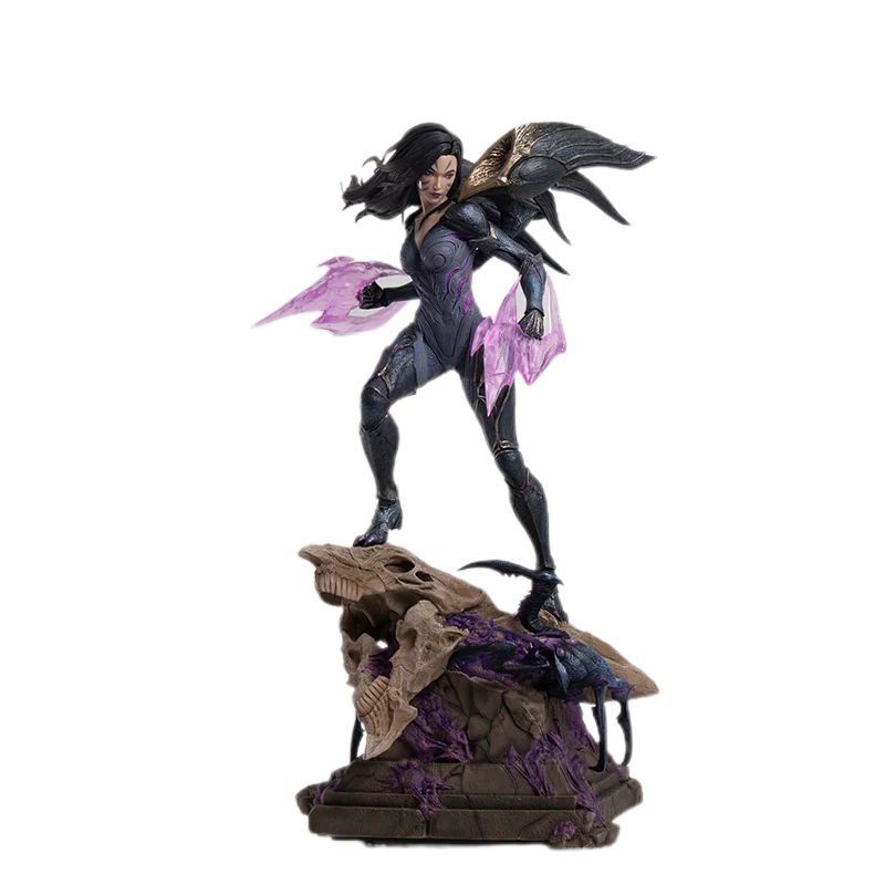 

57Cm League of Legends Lol Game Peripheral Figure Kaisa Daughter of The Void Doll Model Ornaments Large Sculpture Luminous Toys