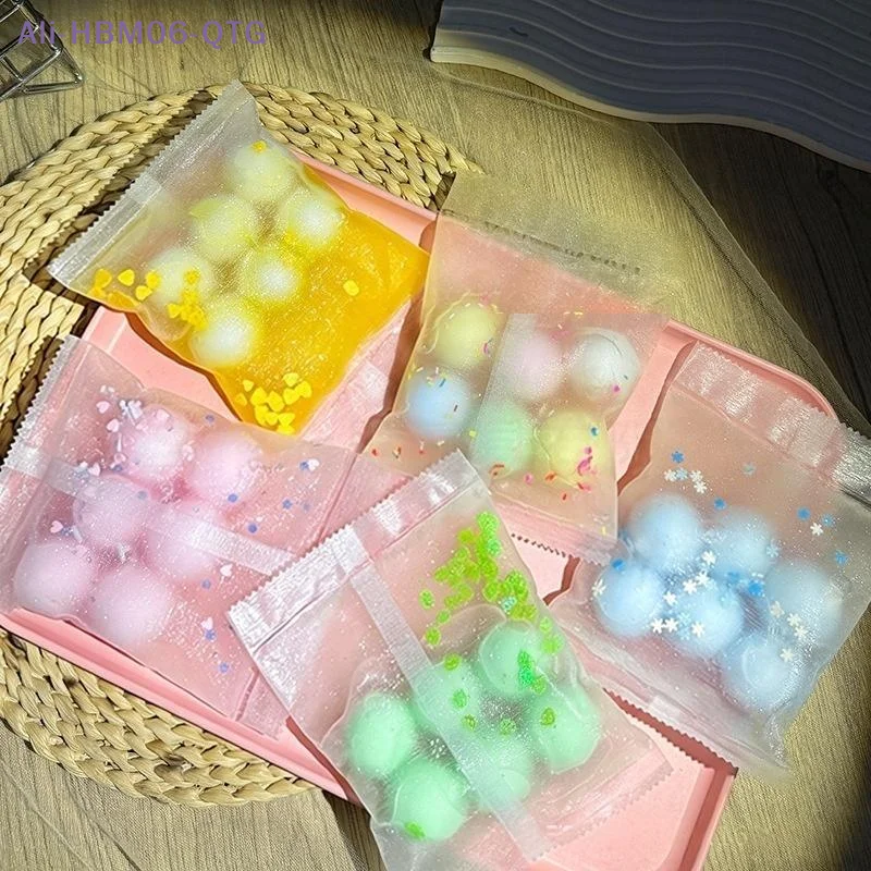 New Candy Crispy Wax Handmade Squeeze Toy Crunch Sound Fidget Squeeze Bag Soft Stress Relief Play Toy For Kids Adults Relax Gift