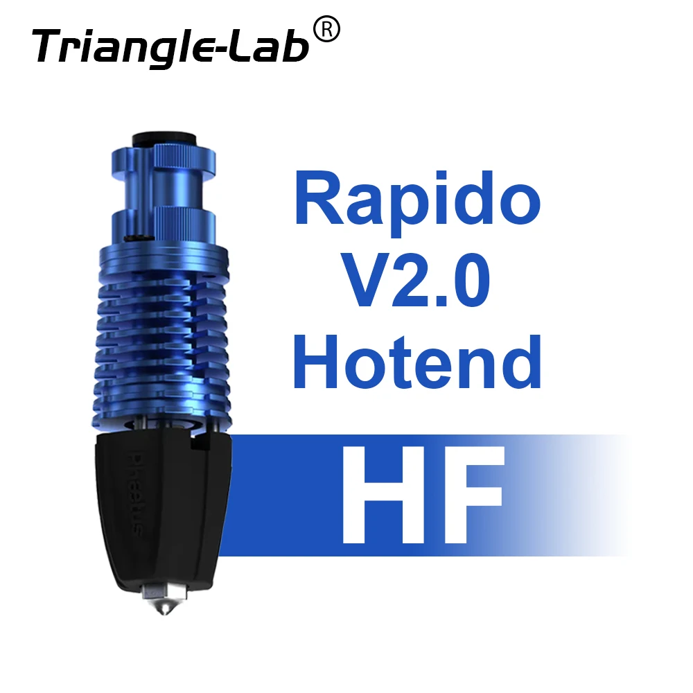 Trianglelab 新しい V2 Phaetus Rapido Hotend 2.0 HF 104NT PT1000