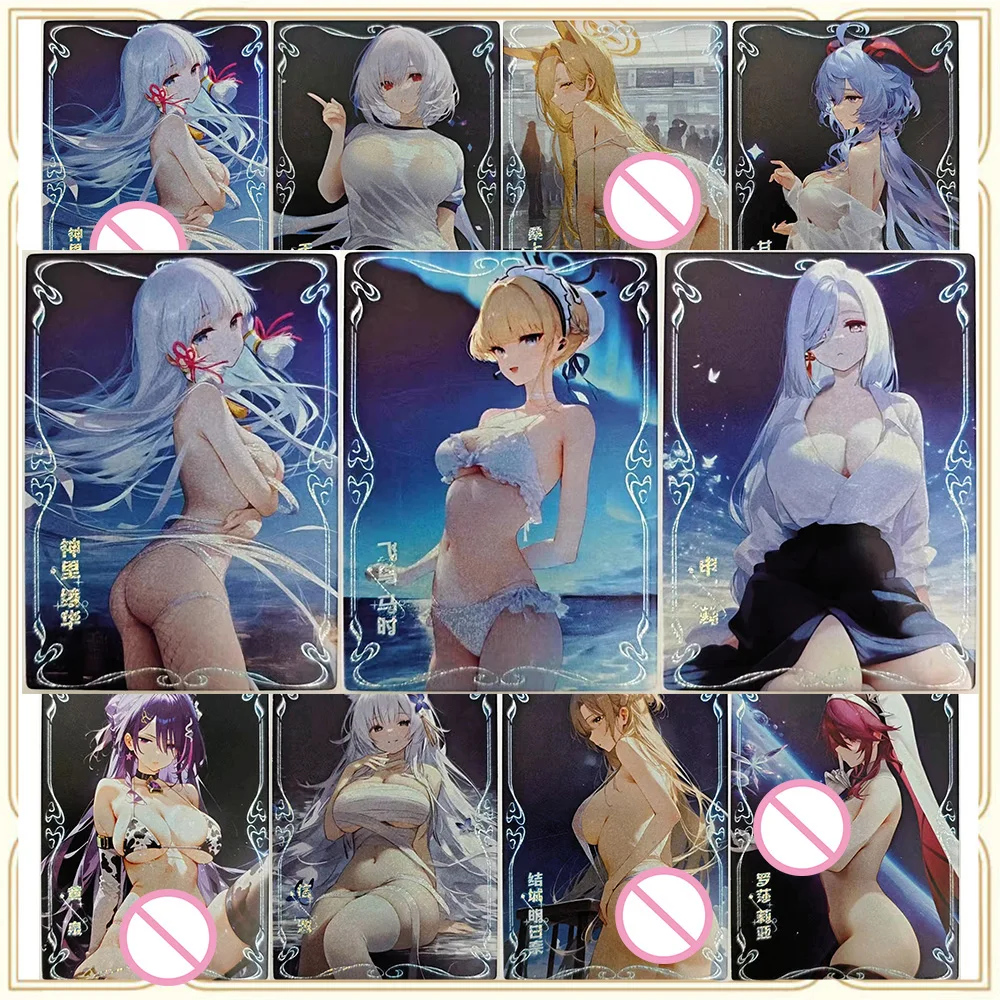 

Юки Асуна Ноэль Элисия Кагуя Аниме История богини EX Коллекционная карта Премиум-флеш-карта Трансформирующийся подарок на Рождество и день рождения