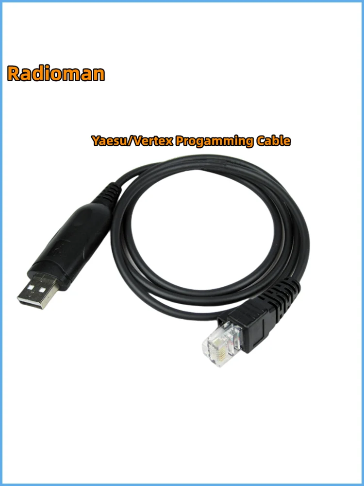 Yaesu USB Programming Cable CT-104 CT-104A for Yaesu/Vertex Radios VX-1000 VX-2000 X-2100 VXR-5000 VXR-7000 RJ-45 8-pin