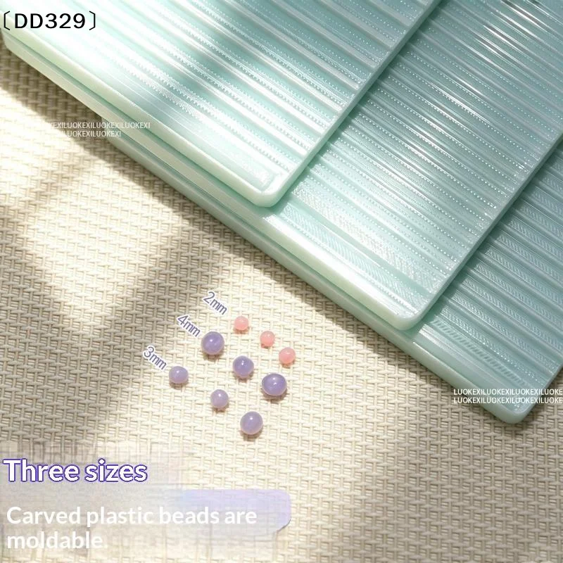 2-4mm Rubbing Strip Ball Mould Soft Ceramic Diameter Optional Craft Supplies Nail Art Bead Roller For 3D Gel Flowers DIY〔DD329〕