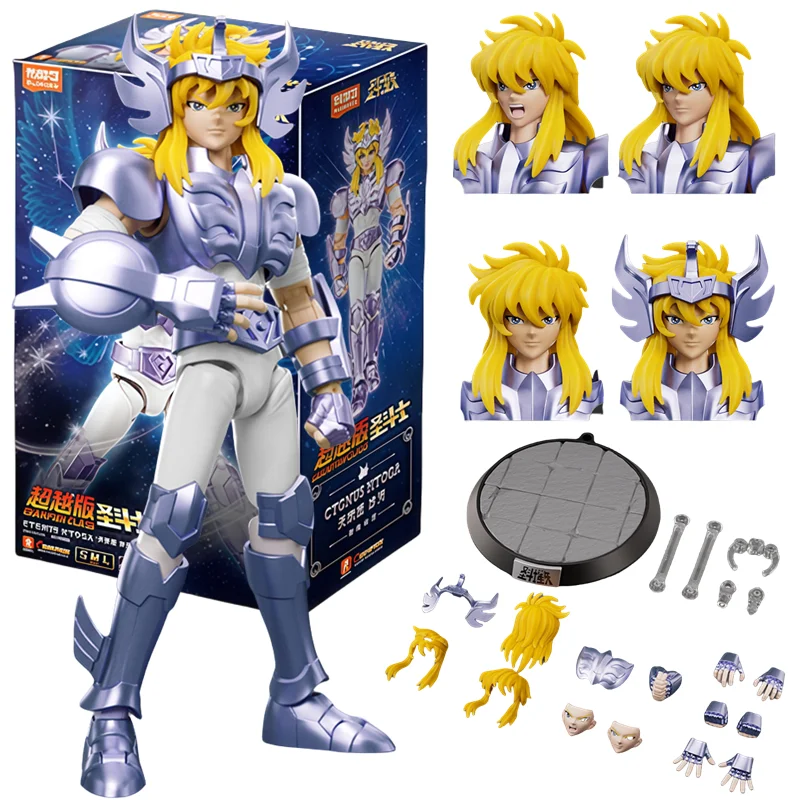 Blokees Saint Seiya Aldebaran Siegfried Pegasus Wassermann Actionfigur Skorpion Milo Leo Aiolia Bewegliches Anime-Modell Puppe Spielzeug Geschenk