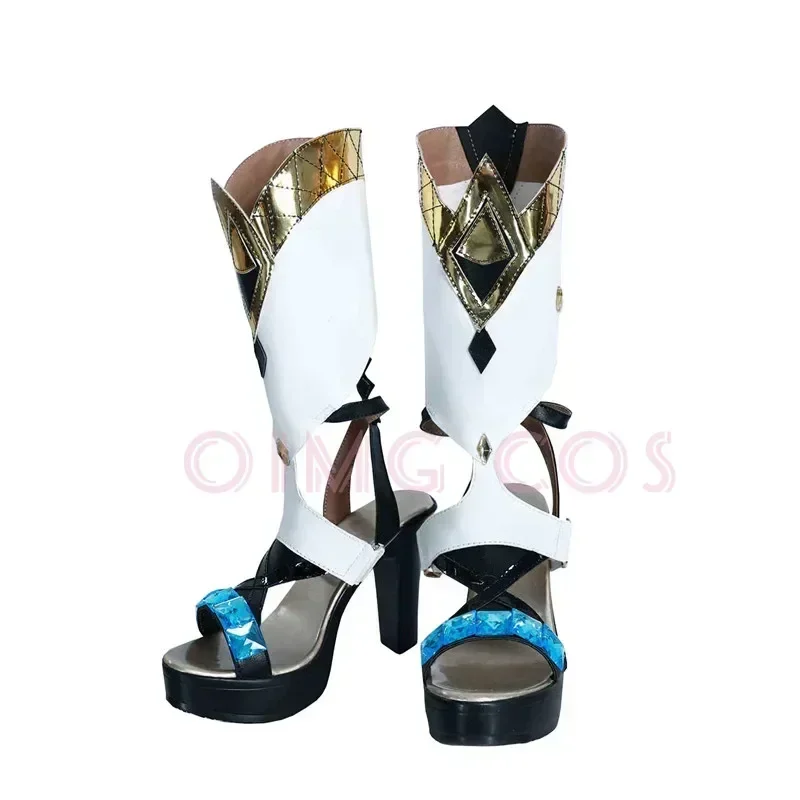 Genshin Impact Xilonen Cosplay Halloween for Women Game Shoes Chinese Anime  Style