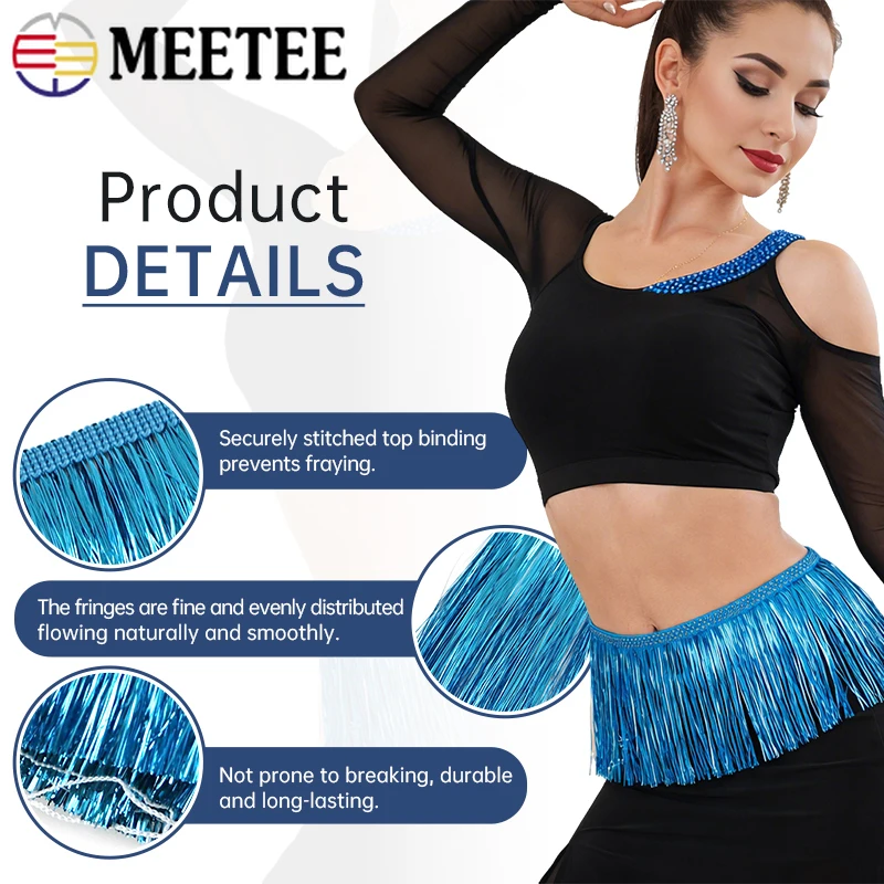 10M 10/15/20cm Parlak Metalik - Fringe Ribbon Sewing incelemesi ve fiyatı