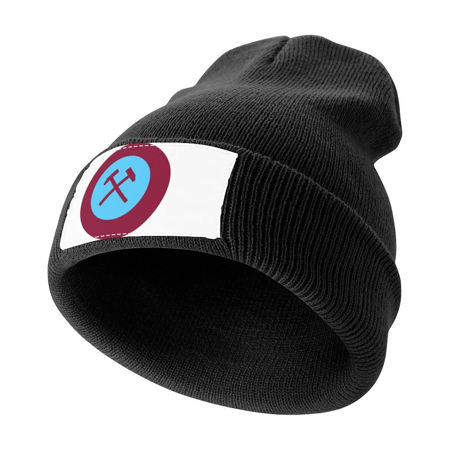 Hammers Claret & Blue Retro mod roundel Knitted Cap Fishing cap Beach Sun Hat For Children New Hat Men's Caps Women's