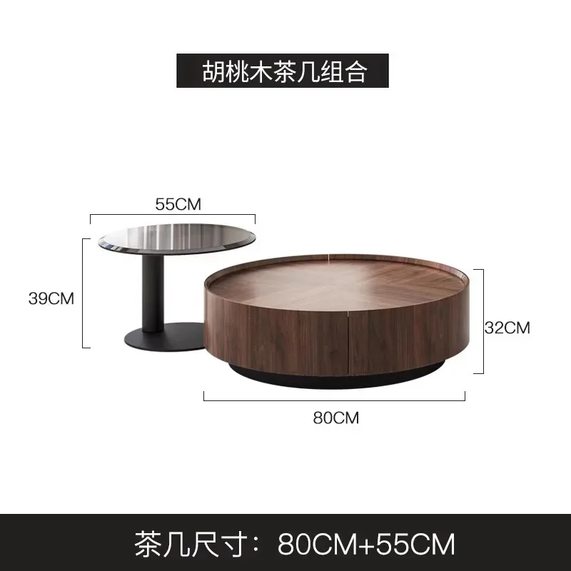 Nordic Extendable Minimalist Luxury Vintage Coffee Table Center Home Hotel Furniture