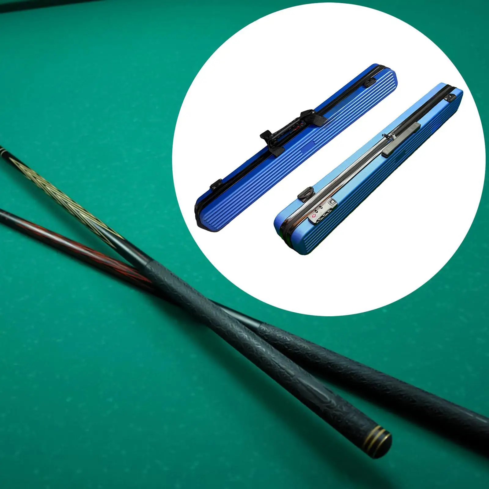 

Pool Cue Case, Half Club Storage Bag, Billiard Accessories, Anti-Scratch