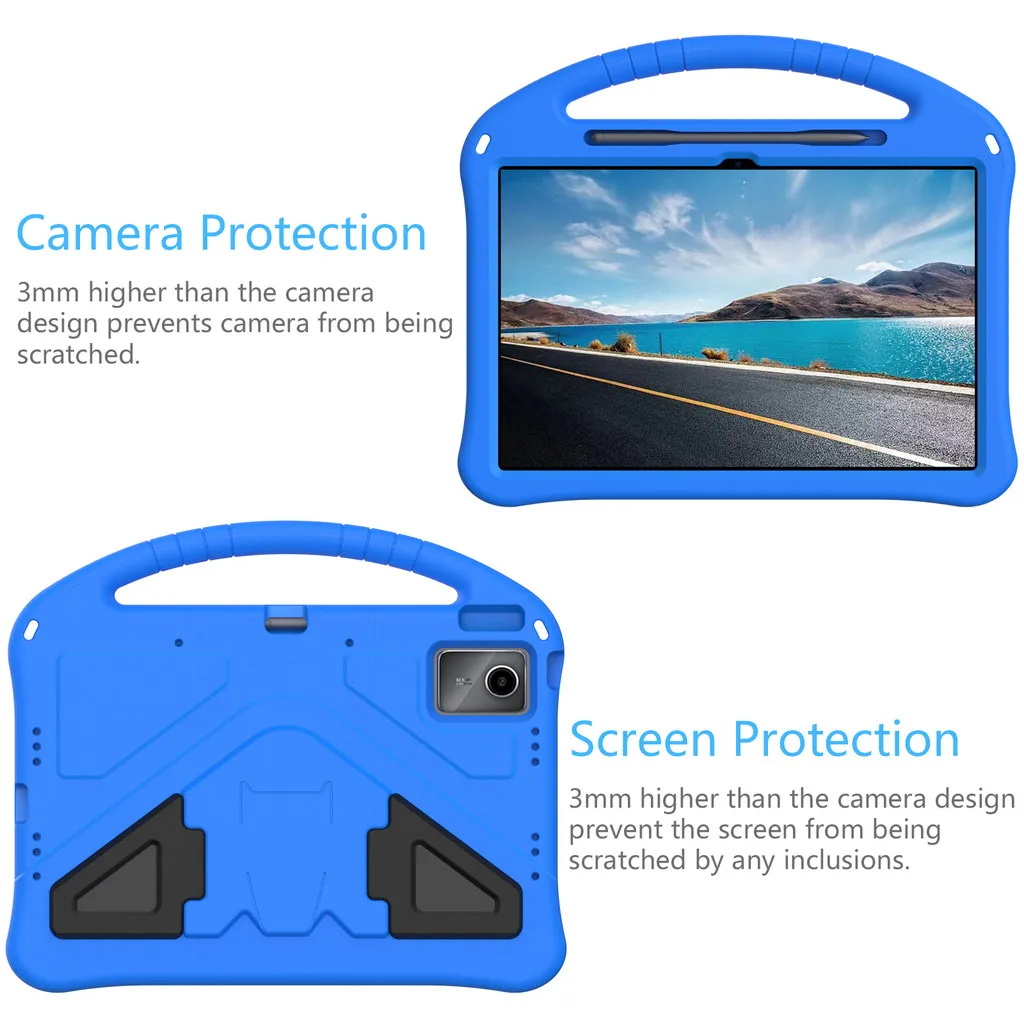Lightweight Shockproof Kids Case for Lenovo Tab M11 2024 TB-330FU TB-331FC Xiaoxin Pad 2024 K11 B11 Stand Back Cover