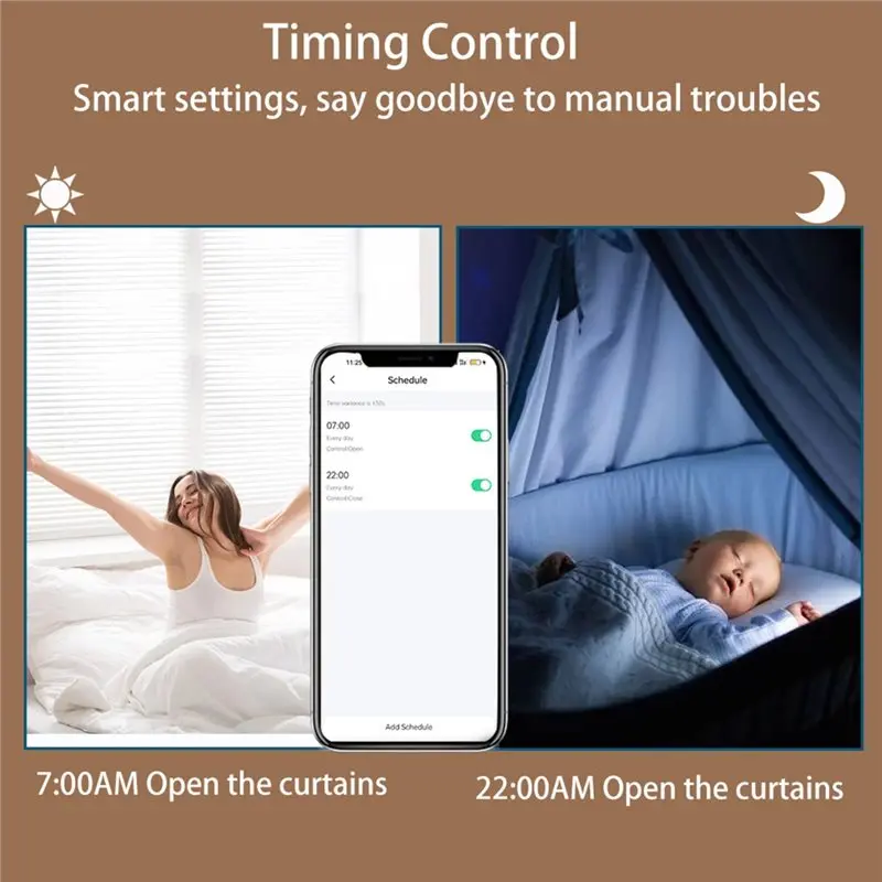 L62A Tuya Zigbee Battery Smart Curtain Shutter Roller Blind Automatic Motor For 38Mm Tube Alexa Alice Voice Control