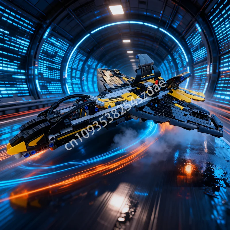 

598 шт. MOC F Raptor Bugatti Bolide Техническая модель Строительные блоки Рождественский подарок Конструкция DIY Творческие игрушки Кирпич Дети