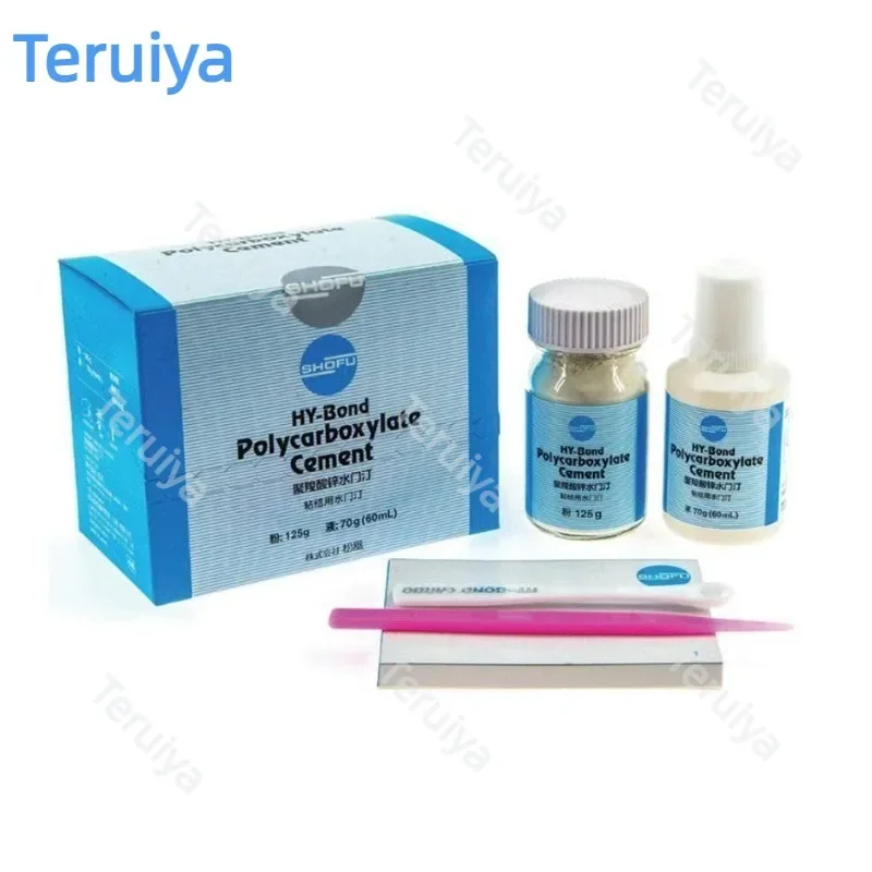 Shofu Dental Polycarboxylate Cement, Dental Luting Cement for Crown, Bridge & Orthodontic Band Cementation