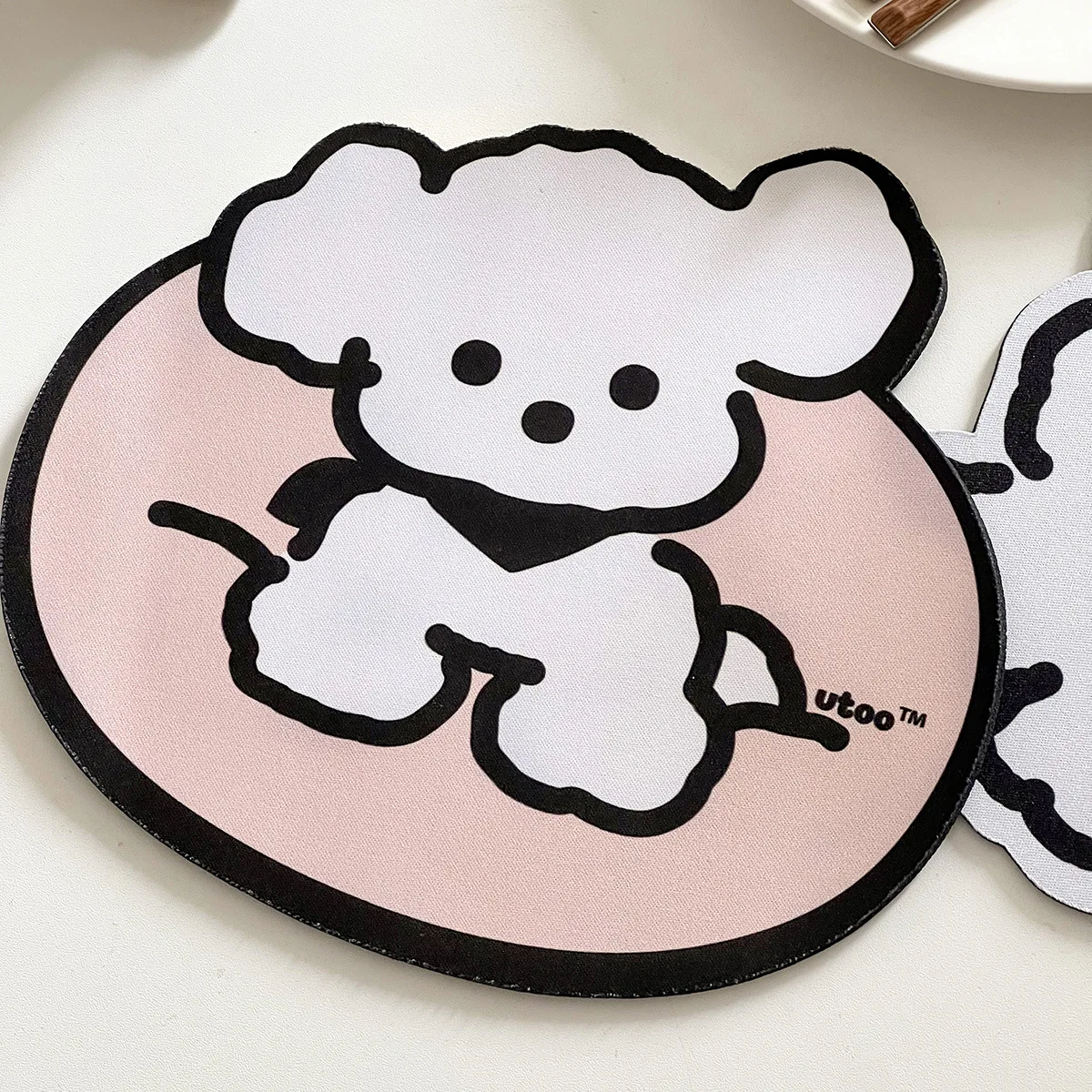 

Cute Cartoon Creative Mouse Pad Soft Anti-slip Laptop Desk Mat Portable For Student Dormitory Home Use Office Desktop Cushion