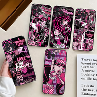 M-MonsterS Cartoon H-HighS Phone Case Silicone Soft For IPhone 16 15 14 13 12 11 X XR Plus Pro Max Plus