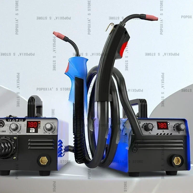 Small Laser Handheld Welding Machine Mini Gas Protection NBC-280 Carbon Dioxide 2.2m Integrated Gun
