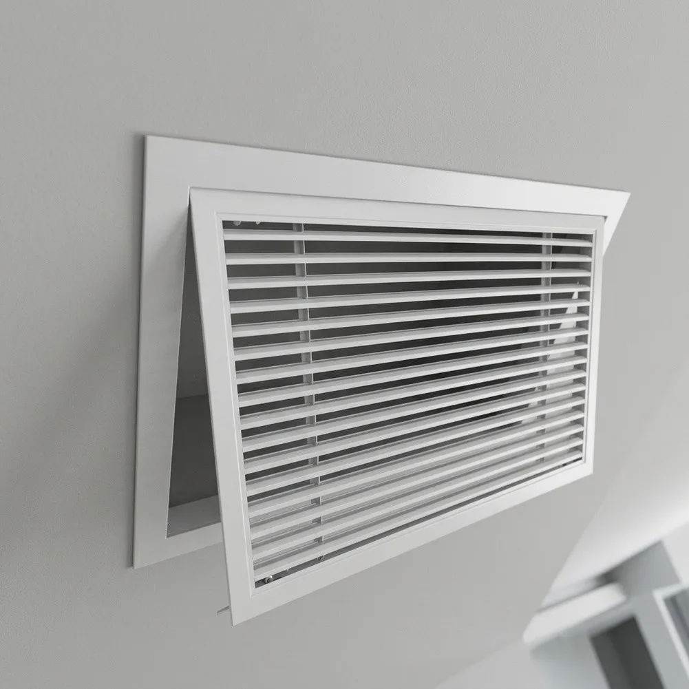 Return Air Louver Compatible with For Central Air Conditioning Units for Steady Air Intake and Reduced Acoustic Disturbance