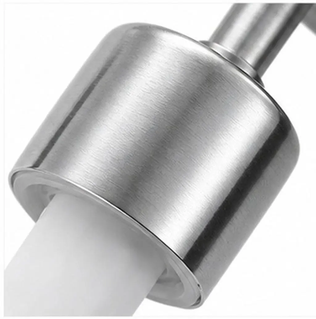 Stainless Steel Lotion Pump Dispenser Heads (2 pcs) for Refillable Bottles – Kitchen, Bathroom, Soap, Body Wash