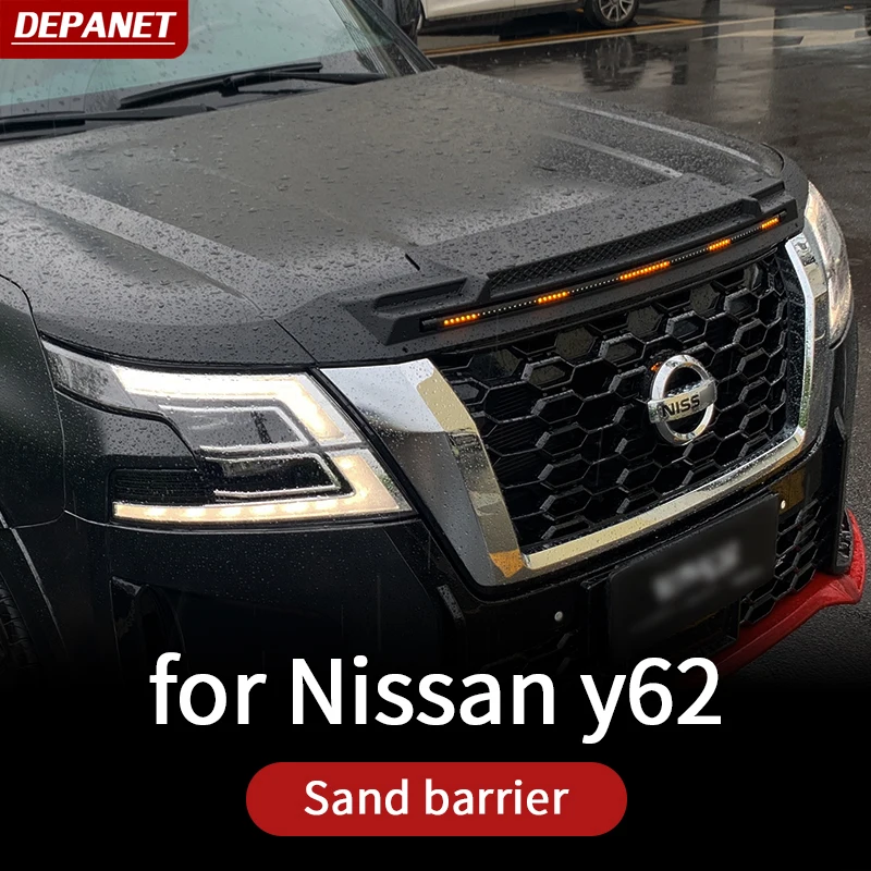Front gravel gear for nissan y62 patrol nissan patrol y62 nismo cover upgrades accessories y62 2010-2019