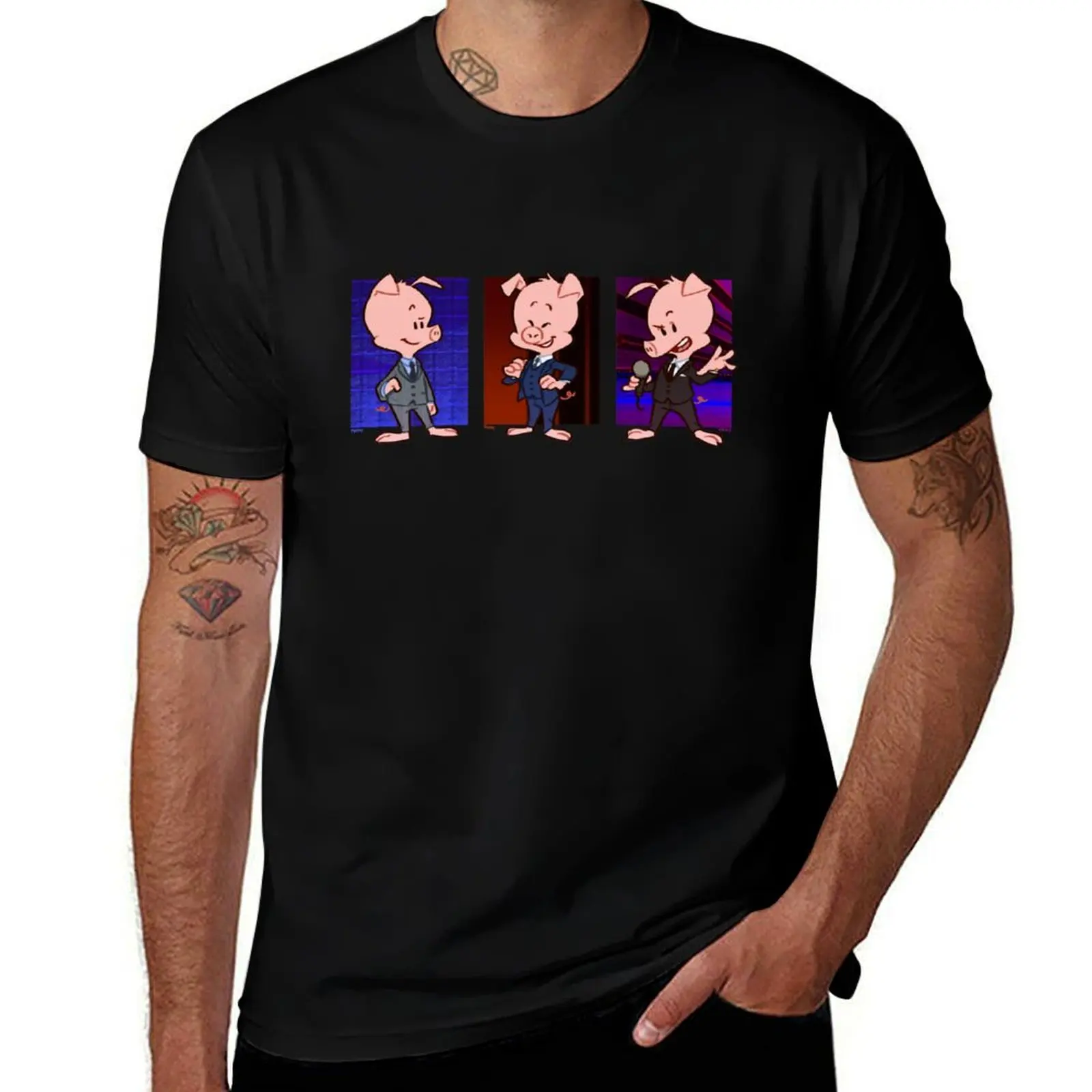 Spiderham as Pig Mulaney T-Shirt Plus Size All Match Tee Shirt T-Shirt