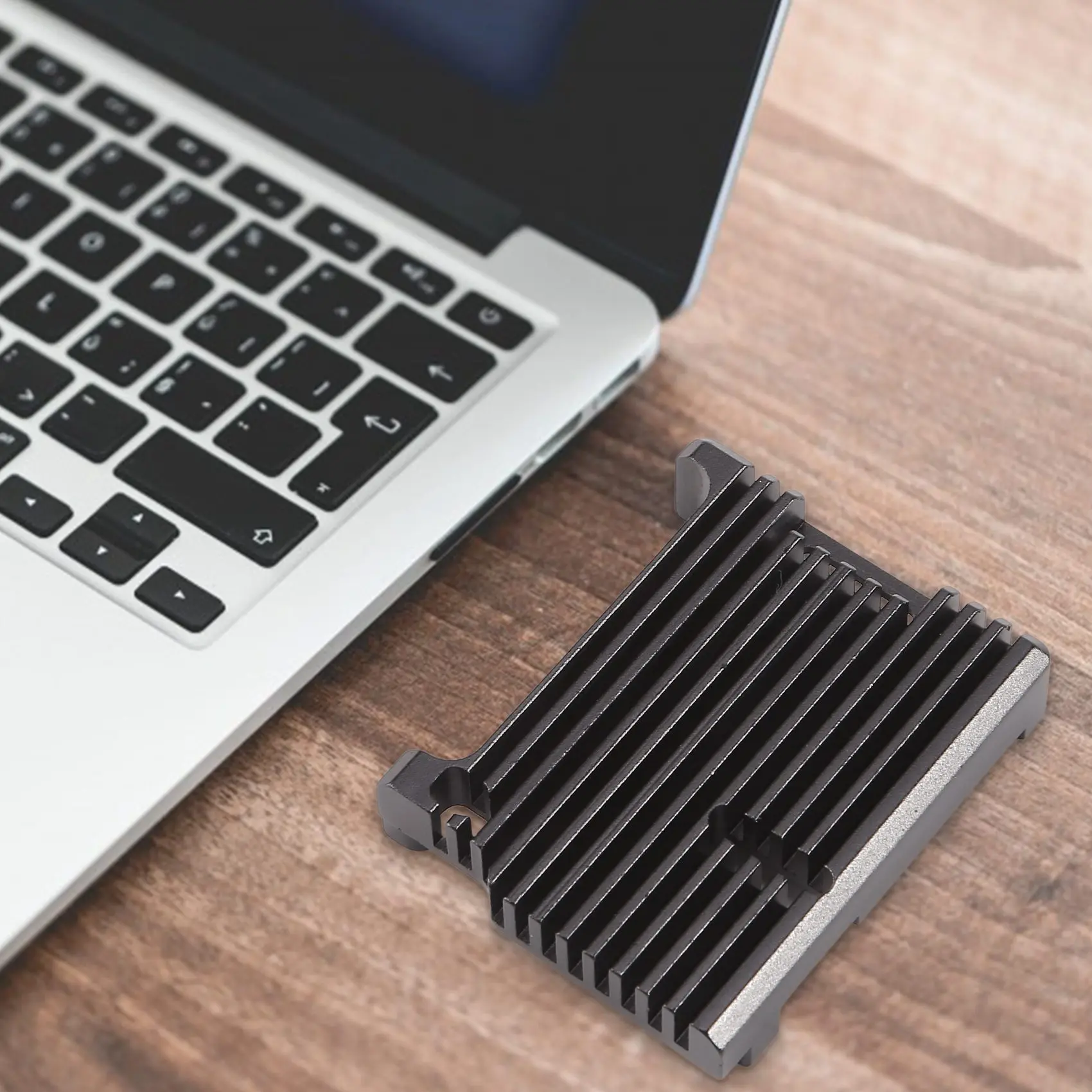 Para raspberry pi 4 modelo b caixa de alumínio, resfriamento passivo liga de alumínio escudo protetor gabinete de metal para raspberry pi 4 mod