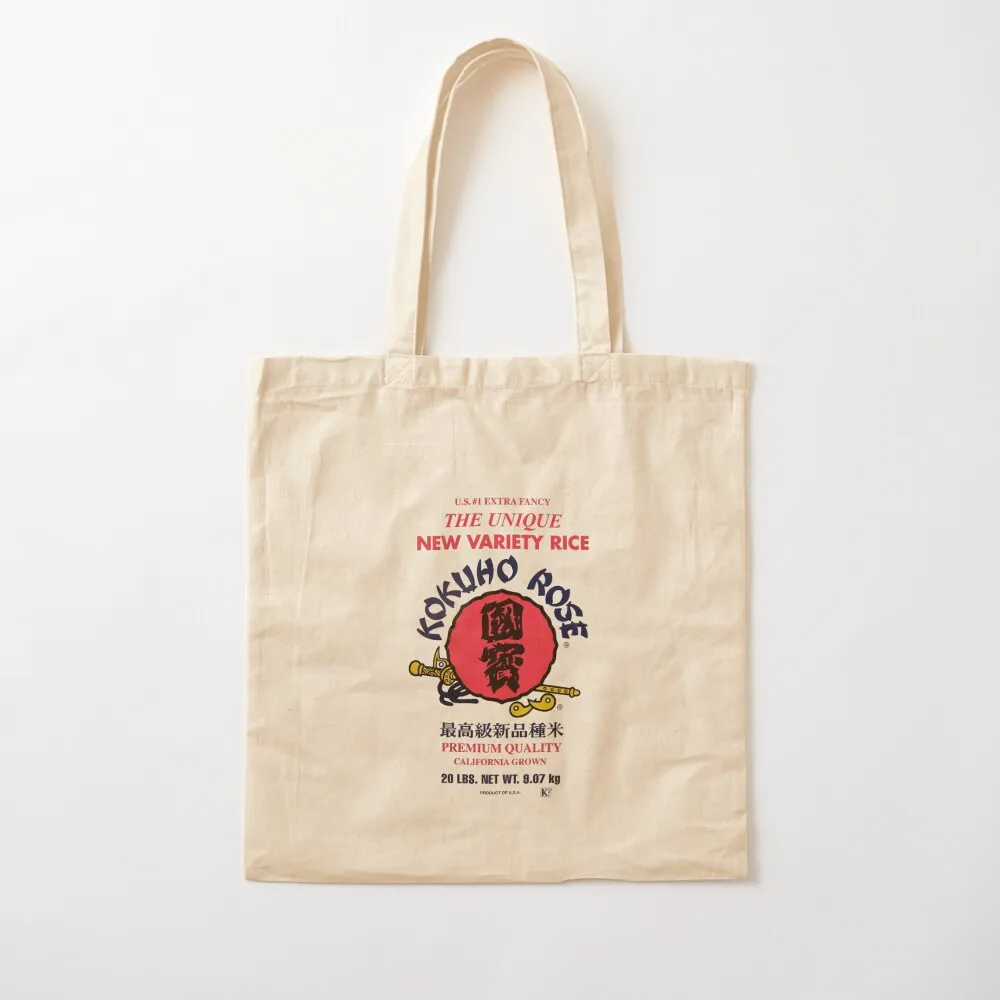 

Kokuho Rose Rice Tote Bag Woman shopper bag large size bags Canvas Tote Bag