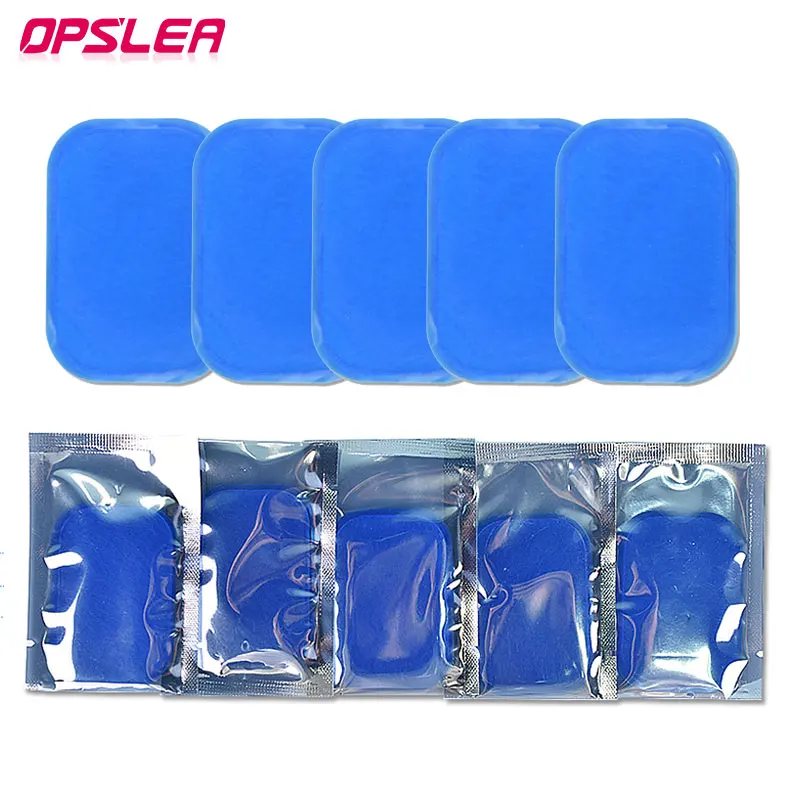 20 Stück Gelpads für ems Bauch trainer Gel Aufkleber Fitness Hydro gel Bauch muskels timulator Abnehmen Ersatz Patch