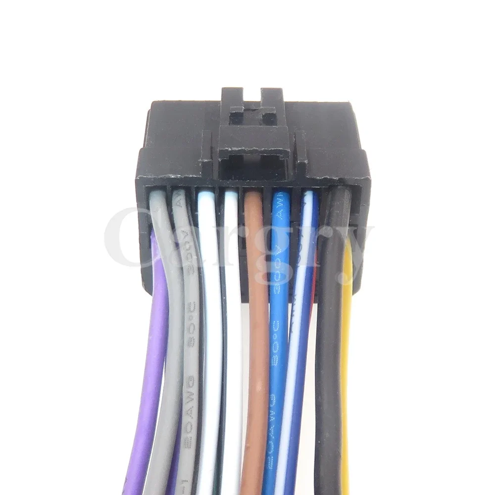 1 Set 16P AC Assembly Car Stereo Radio CD DVD Horn Wire Harness Adaptor Universal Plug Auto ISO Connector for Pioneer 1500 2200 view 6
