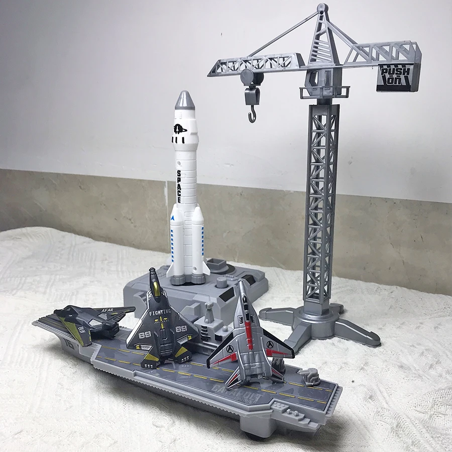 

Space Explorer Rocket Launcher Kit - Carrier Launcher and Spaceship Model Kit