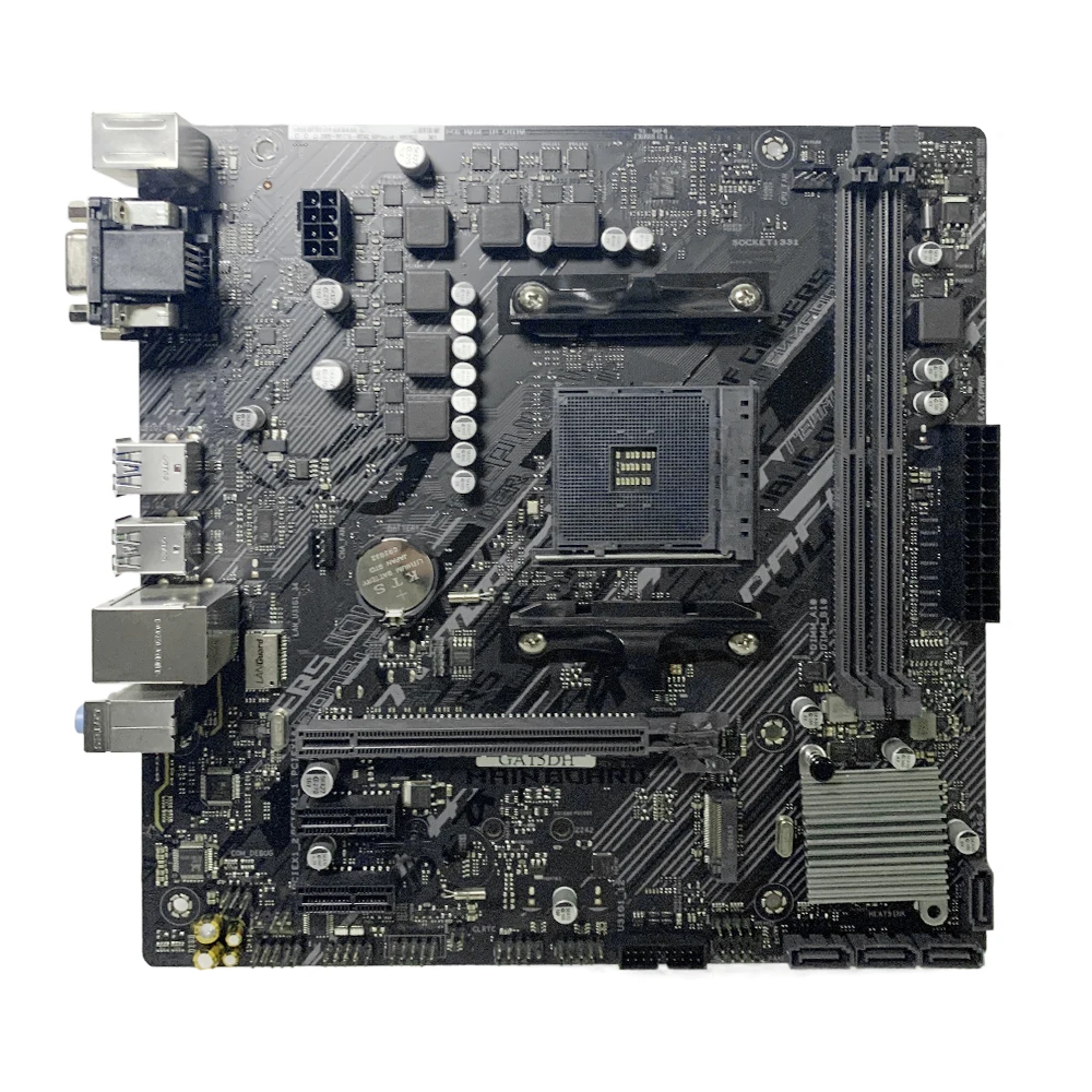 Płyta główna ASUS B450 GA15DH MAIN BOARD Obsługuje Ryzen 7 1700 3700x Ryzen 5 2600 2600x 3500x 3600 5500 5600 5600G 4600G 2400G