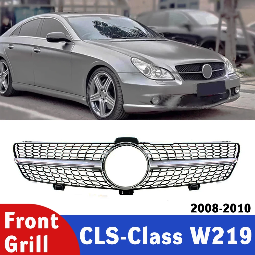 

Replacement Front Bumper Lower Grill Mesh Insert for Mercedes-Benz CLS-Class W219 2008 2009 2010 CLS 550