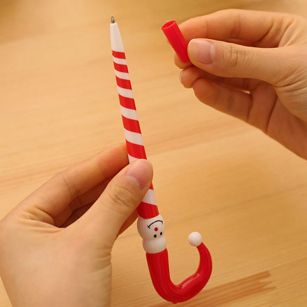 

10 Pcs Umbrella Pen Pens Pencil Cute Stationery Kawaii Christmas Writing Creative Ballpoint