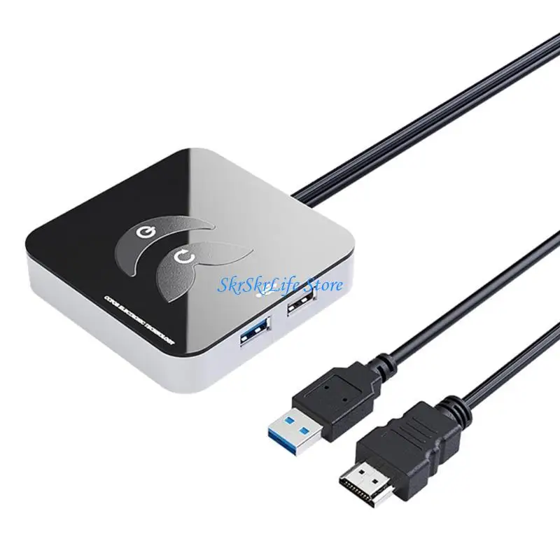 E65E Computer Desktop Switches On Botón apagado Botón reinicio extensión con pegatina