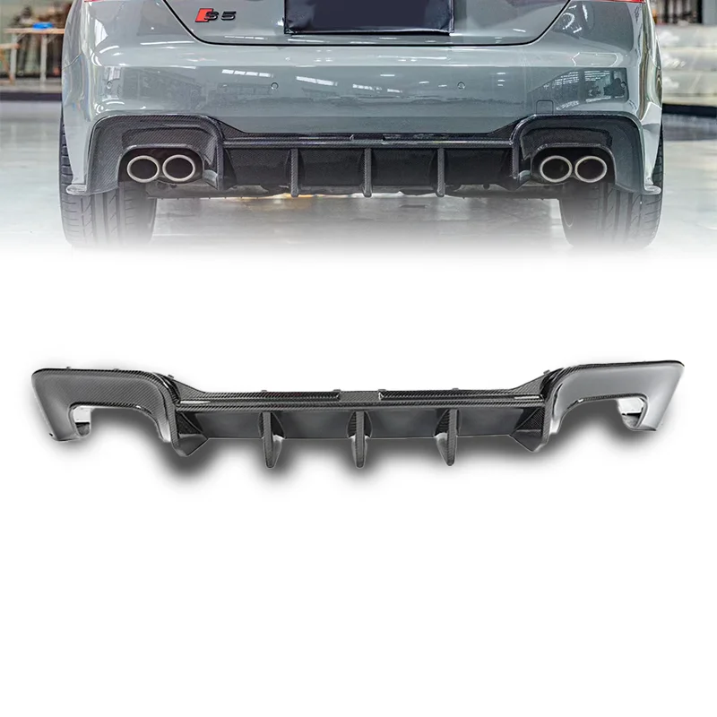 

Новый высококачественный задний диффузор для Audi S5 2020-2021 гг.