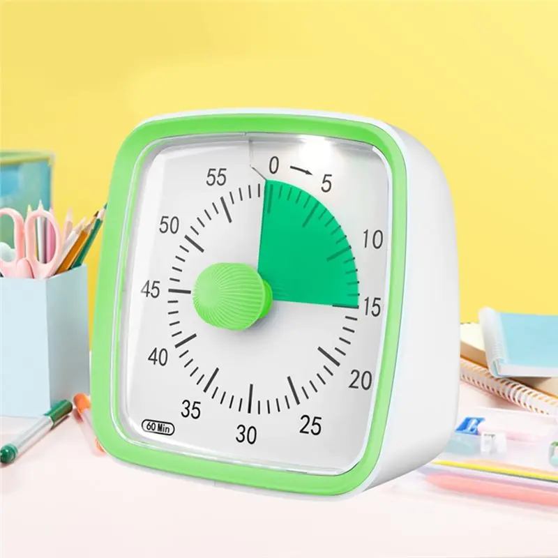 【PLAISIR】Digital Kitchen Timer With Visual Countdown, Count Up, Loud Alarms For Enhanced Cooking And Baking