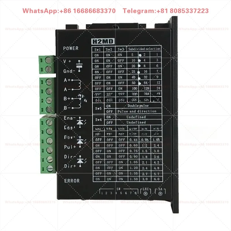 H2MD stepper motor driver terminal engraving GKG machine 425786 stepper motor controller