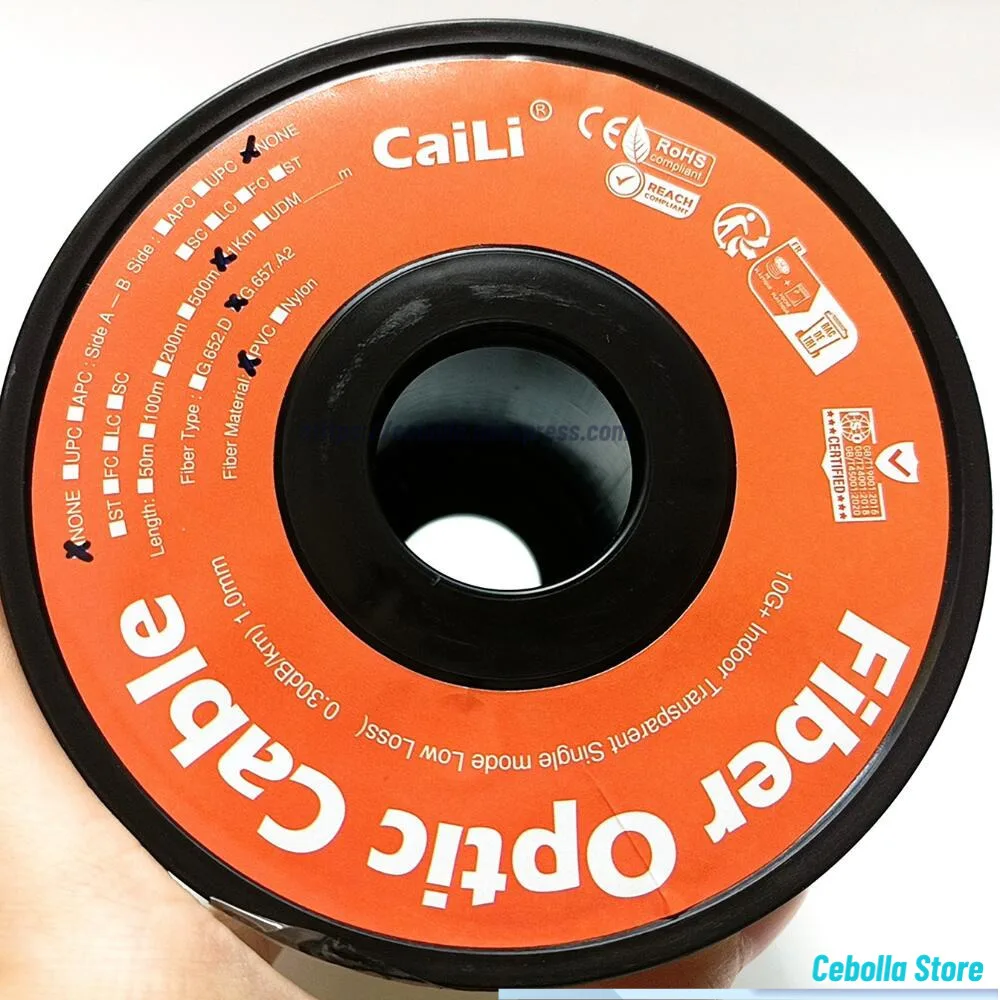 1000M 보이지 않는 섬유 광학 드롭 케이블 SM 단순 투명 패치 코드 1310Nm/1550Nm FTTH 실내 G657A2 1코어