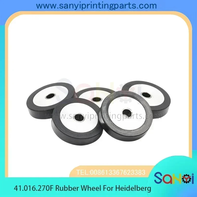 1 Piece 41.016.270F Feeder Press Paper Wheel Size 48x8x10mm For Heidelberg SM74 SM102 CD74 CD102 PM74 XL75 Machine Parts
