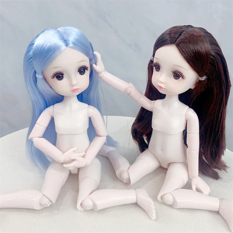 

Кукла шарнирная с 3D глазами, 30 см, 1/6