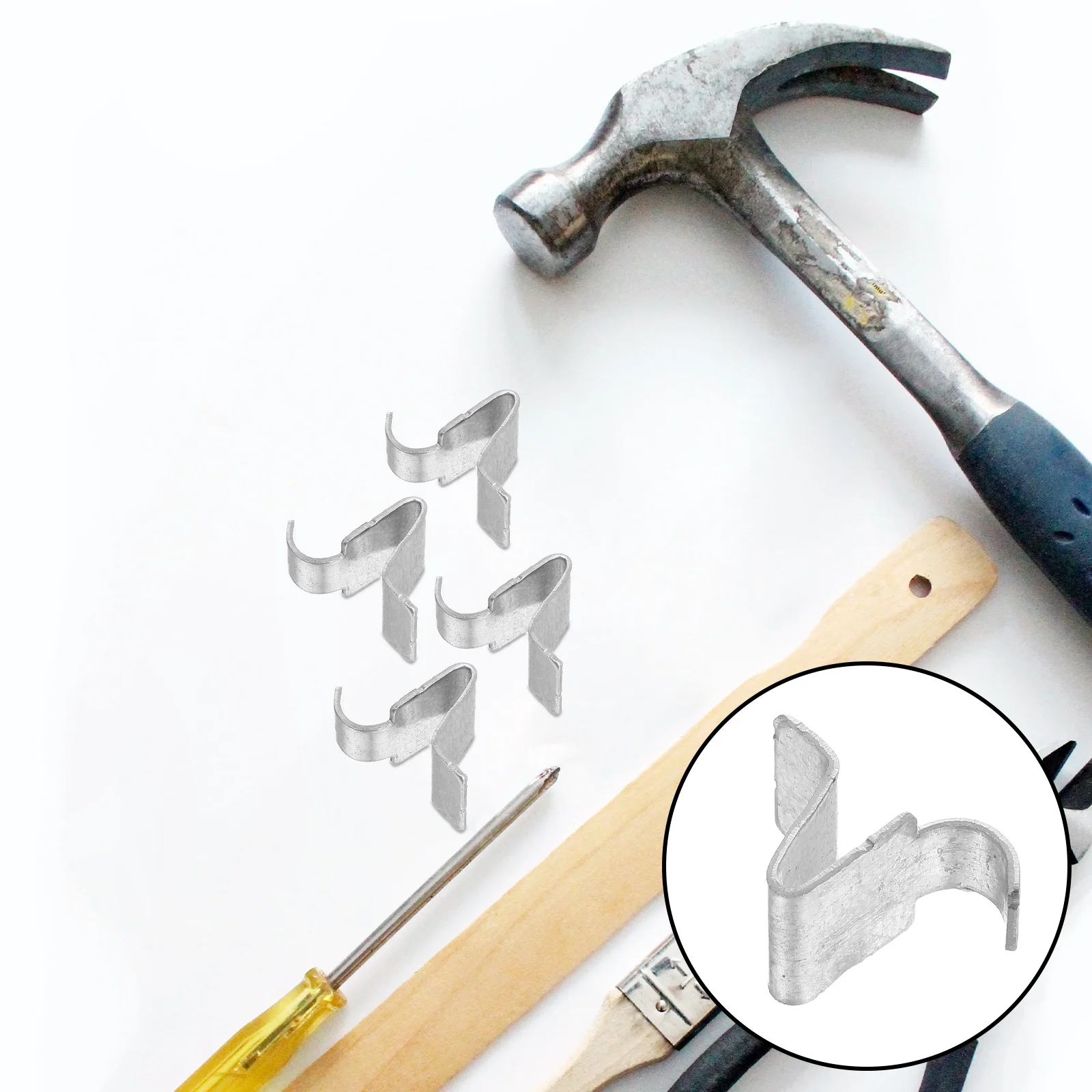 

50pcs For Cabinets Heavy Duty Support Shelving Bookshelf Bracket Storage Rack Fixing Metal Cabinet Shelf Closet Shelf Support