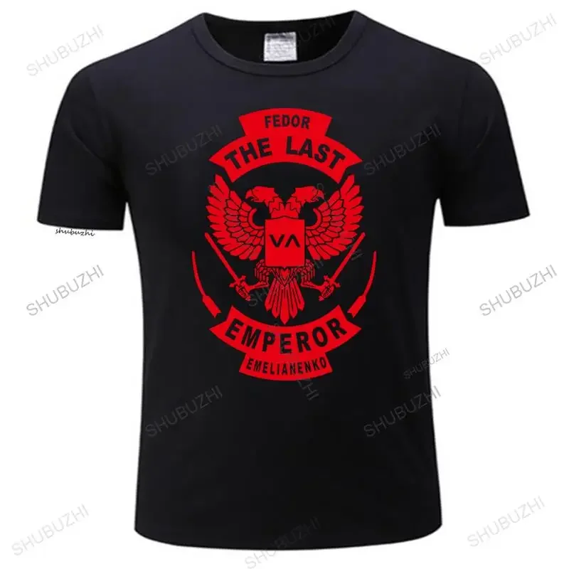 New Fedor Emelianenko T-shirt For Men Dropshipping Summer Short Sleeve Cotton Plus Size crew neck  Team funny printing Tee tops