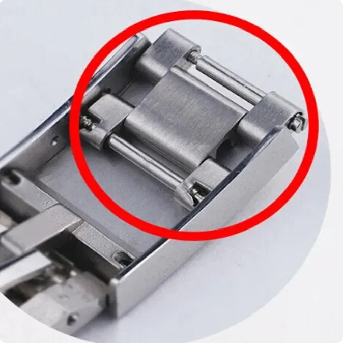 304L Steel Silver 16mm*9mm Connector Spare Links End Parts For Watch Band Accessories