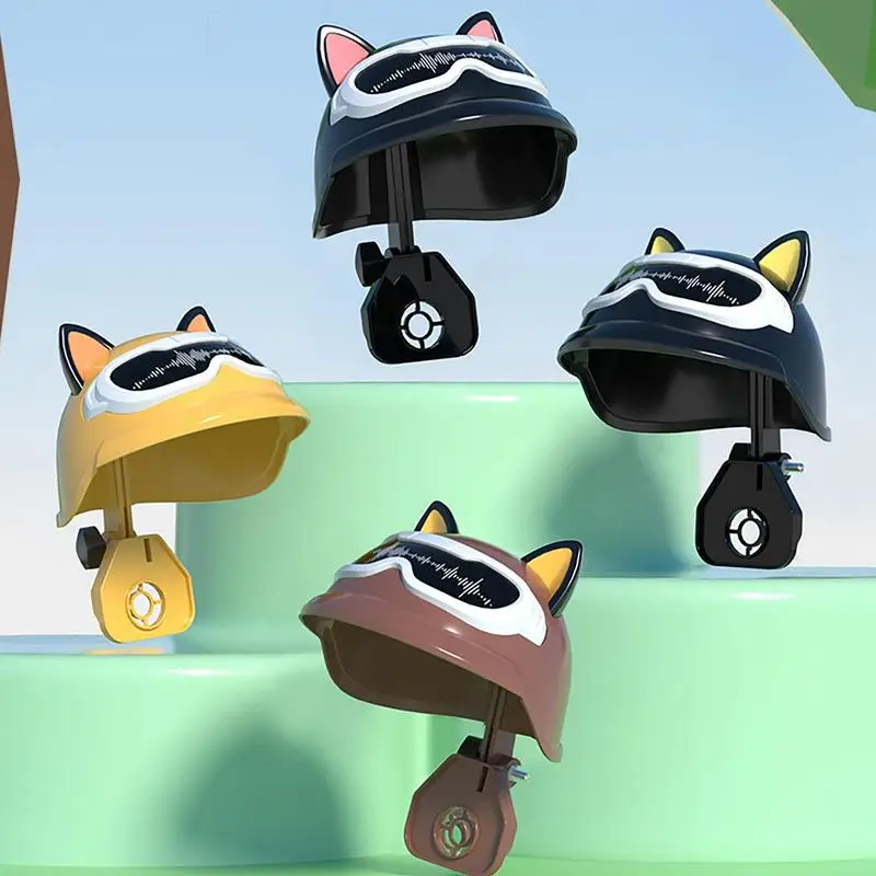 

Mini Hat for Cell Phone with Cute Ear Anti-Reflective Glare Blocking Phone Stand and Mobile Phone Holder for Motorcycle Bike Car