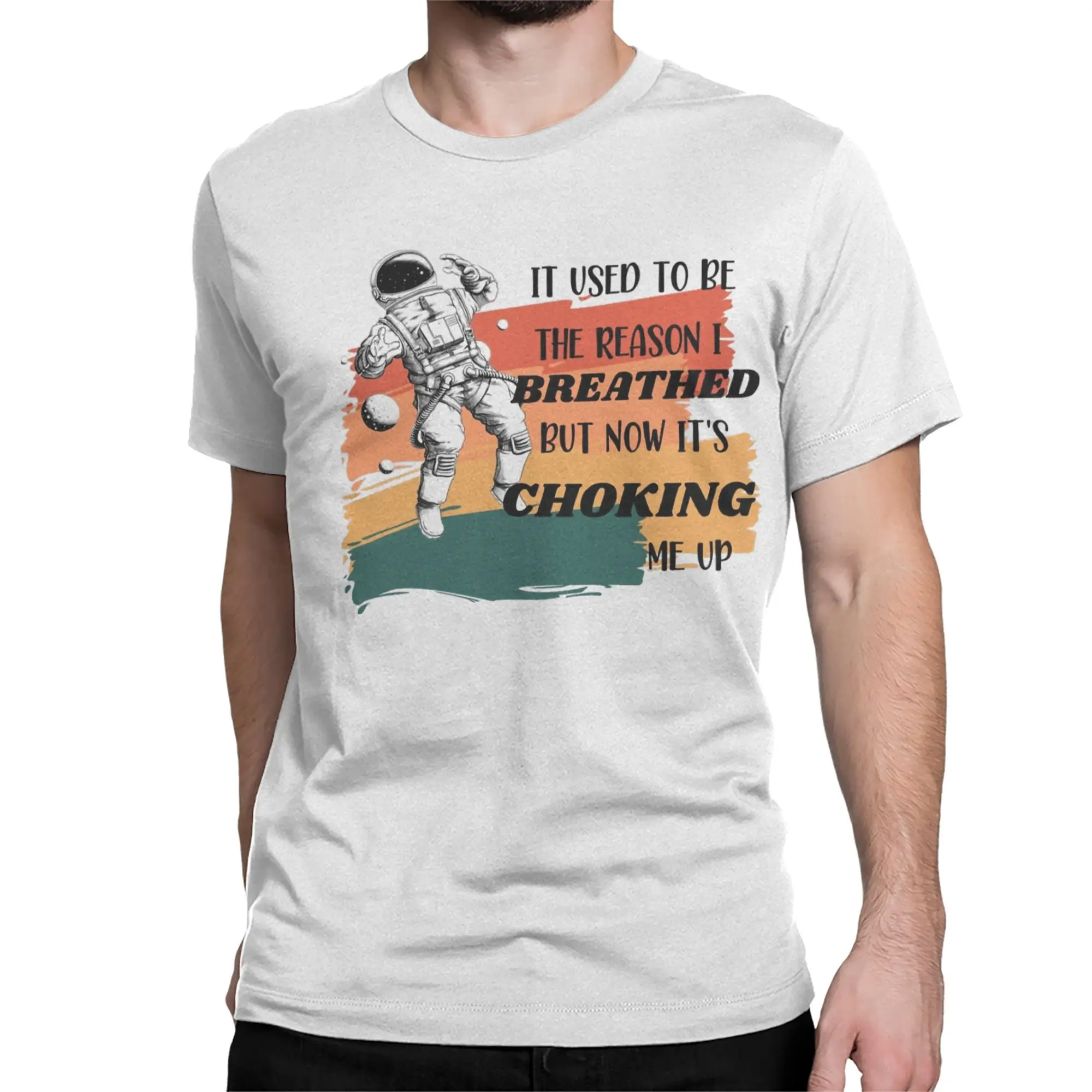 

Мужская и женская футболка с принтом, новая футболка с научной фантастикой, хлопковые футболки, одежда