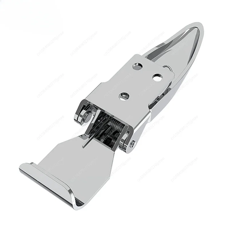 Stainless Steel Box Buckle with Spring Buckle Hook Aviation Box Lock Toolbox Hardware Accessories Fixing Buckle