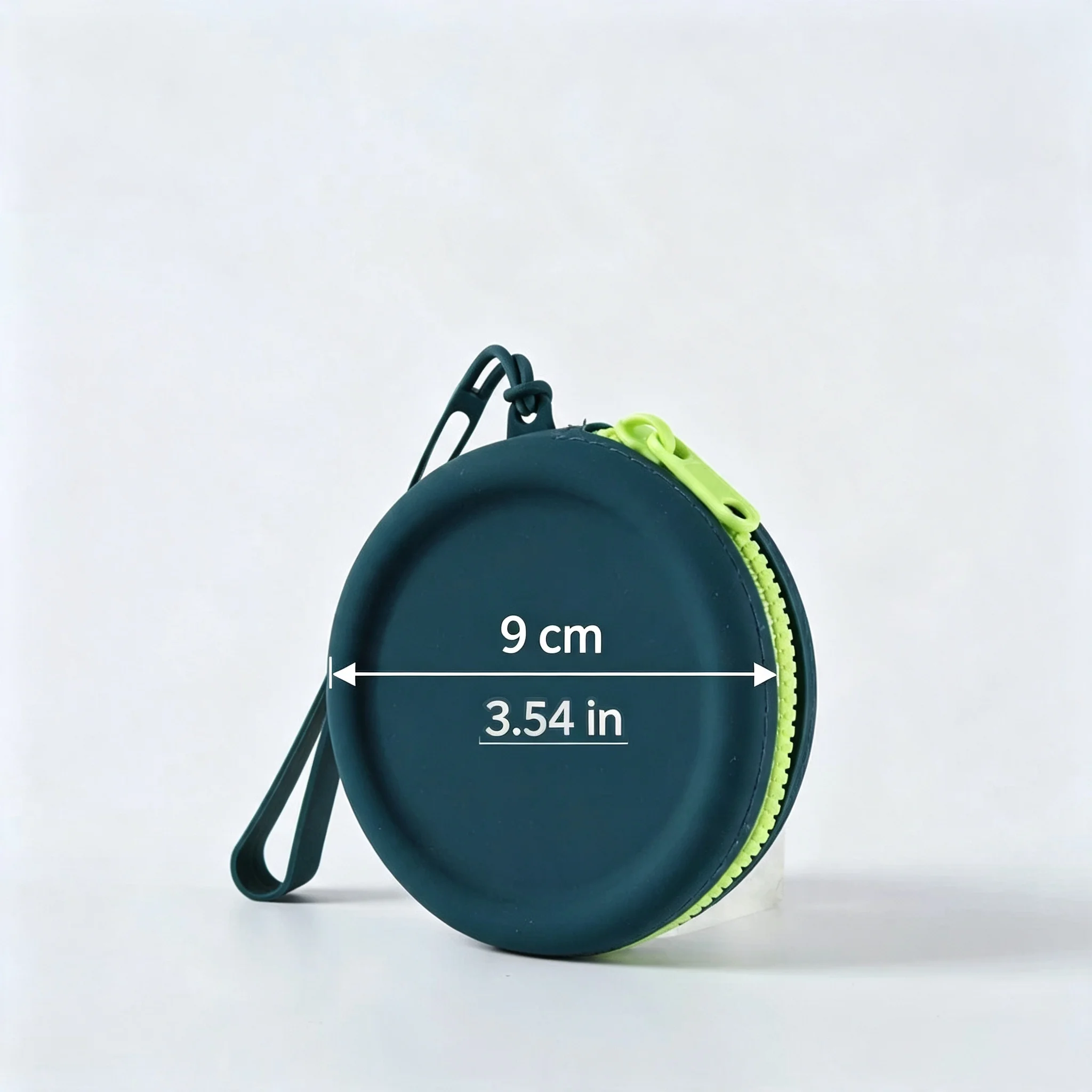 1 Packung Weiße Silikon-Hundeleckerli-Tasche Taschengröße mit Reißverschluss Geruchlos Waschbar Feuchtigkeitsbeständig Tragbare Spazier- und Trainingstasche – Detail 1