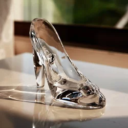 Cinderella Shoes Sculpture Birthday Gift Home Decor High-Heeled Statue Wedding Miniatures Abstract Ornament Nordic Decoration